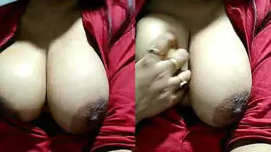 horny desi wife groping boobies