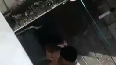 Sneaky boy with camera films his naked Indian neighbor after bathing