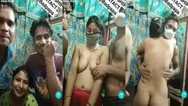Threesome Desi live cam sex show video