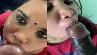 Mallu Indian blowjob hottie sucking big dick