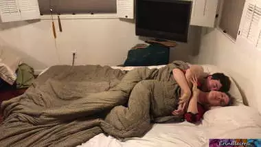 Stepmom shares bed with stepson - Erin Electra